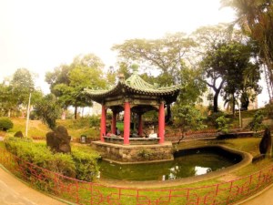 Chinese garden in Rizal Park Manila Chinese garden in Rizal Park Manila