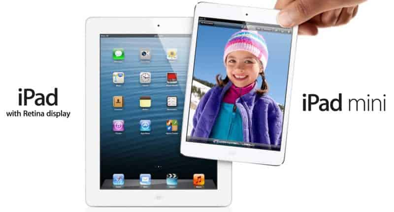 ipad and ipad mini