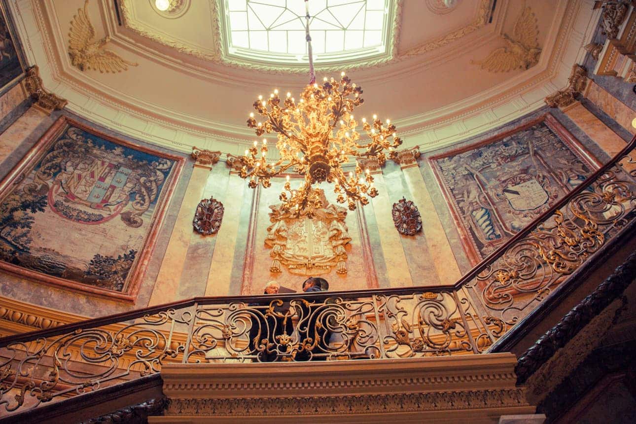 Staircase in Museo Cerralbo